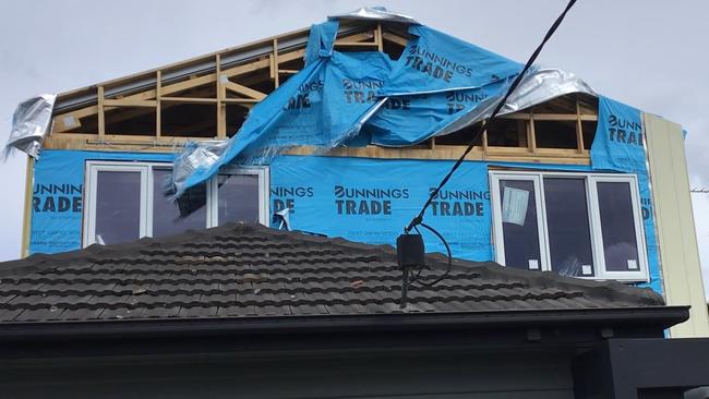 A couple has slammed Victoria’s building regulator after discovering their rogue builder was formerly bankrupt and previously operated two collapsed construction firms. Picture: Supplied