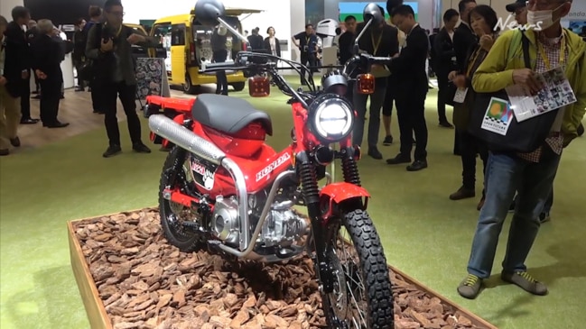 Honda debuts ultimate postie bike at Tokyo motor show