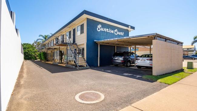 His firm sold off this Bargara property of five units for $1,295,000 in March last year.