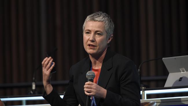 Homelessness Australia chief executive Kate Colvin says the federal government needed to listen to providers concerns about funding for services. Picture: NCA NewsWire / Andrew Henshaw