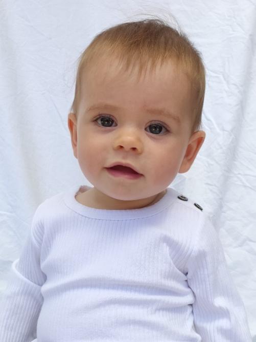 Little Kobi Shepherdson, nine months old, died when her father jumped from the Whispering Wall, Williamstown, in the Barossa. Picture SA Police