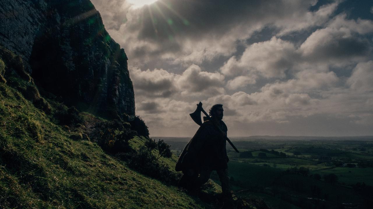 The Green Knight was shot against majestic backdrops in Ireland. Picture: Eric Zachanowich/A24