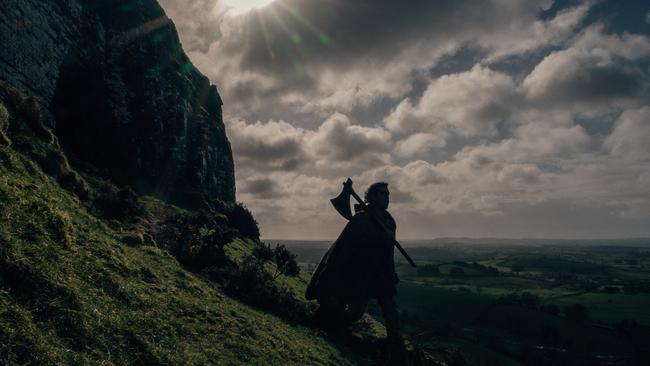 The Green Knight was shot against majestic backdrops in Ireland. Picture: Eric Zachanowich/A24