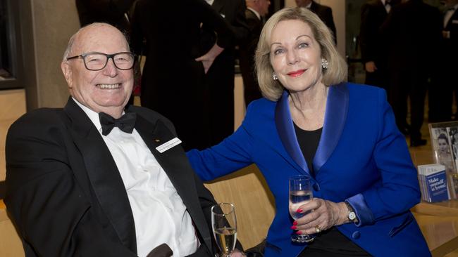 Businessman and public servant Eric Neal with former ABC chair Ita Buttrose.