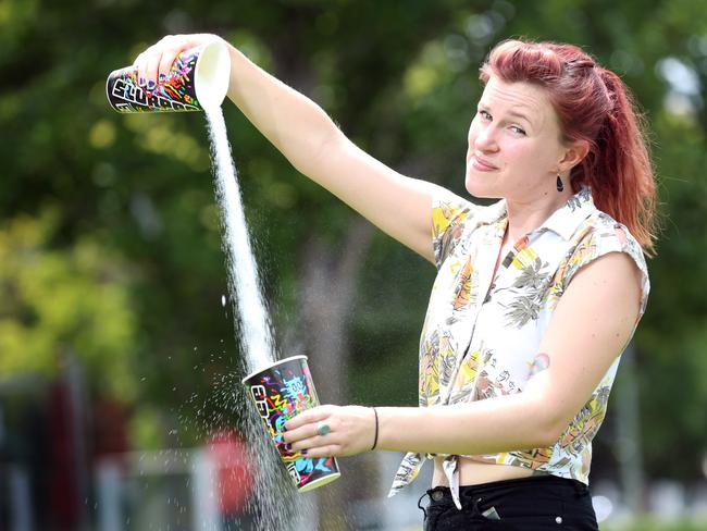 Slurpees and slushies contain ridiculous amounts of sugar, health experts warn. Picture: Alex Coppel