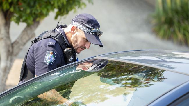 Queensland Police investigating death at The Promenade, Springfield Lakes, on Sunday. (AAP Image/Richard Walker)