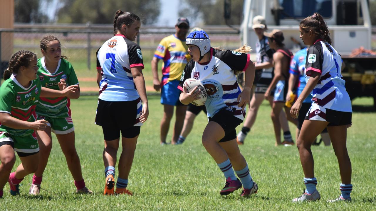 Western Ringers v Gatton/Valleys U17 girls. Adrian Vowles Cup 2020.