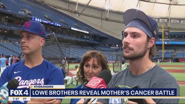 Lowe brothers reveal mother's cancer battle