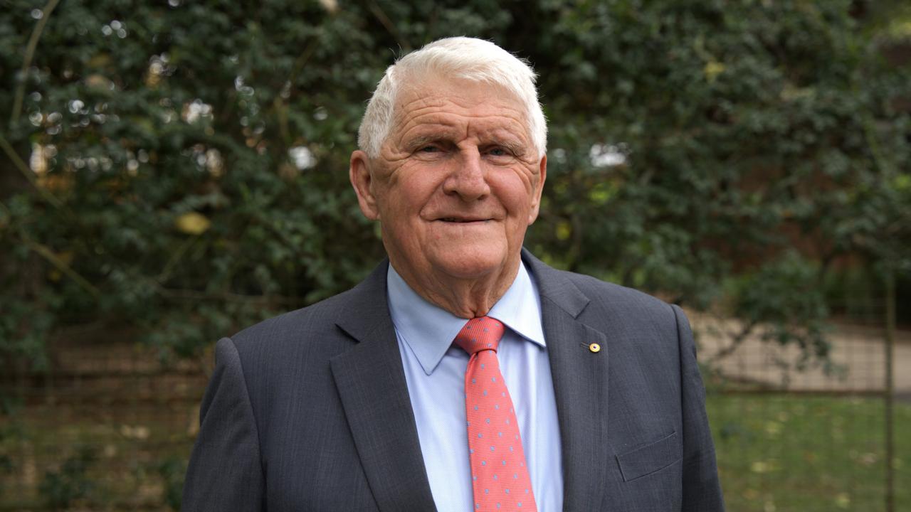 Darling Downs Health Board Chair Mike Horan announces his retirement at Baillie Henderson Hospital on Monday, March 11, 2024. Picture: Christine Schindler