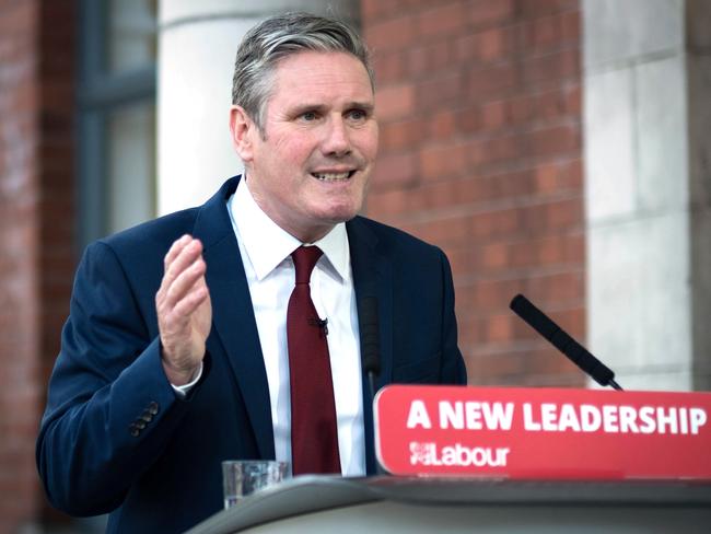 British Labour leader Sir Keir Starmer. Picture: Getty Images