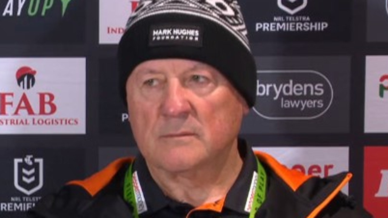 Tim Sheens wasn't happy with the question. Photo: Fox Sports