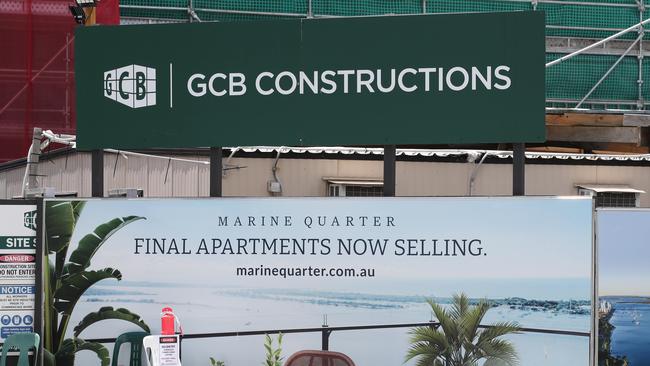 Marine Quarter at Labrador is under way by GCB Constructions. Picture: Glenn Hampson