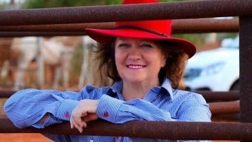 Gina Rinehart.  Picture: "supplied pictures of Gina Rinehart"