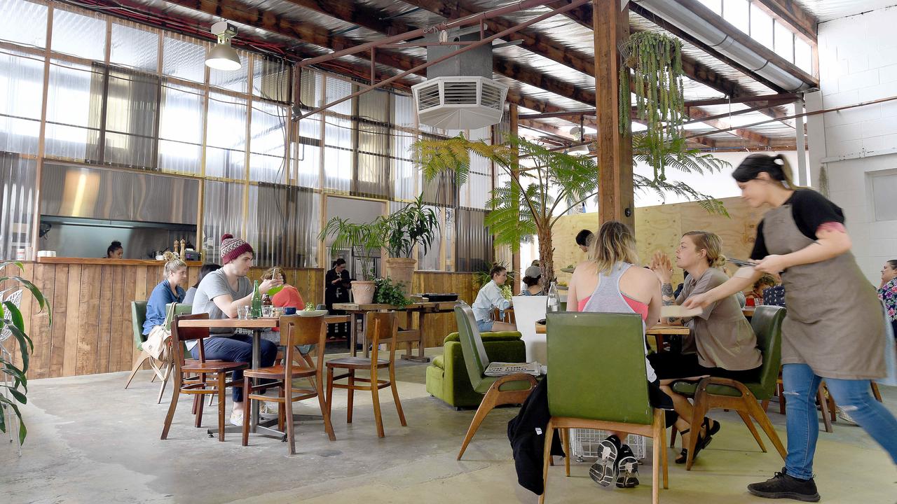 Karma and Crow at its old Richmond warehouse location. Photo: Naomi Jellicoe