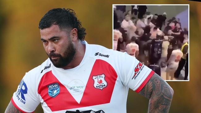 Woy Woy bush footy brawl Andrew Fifita