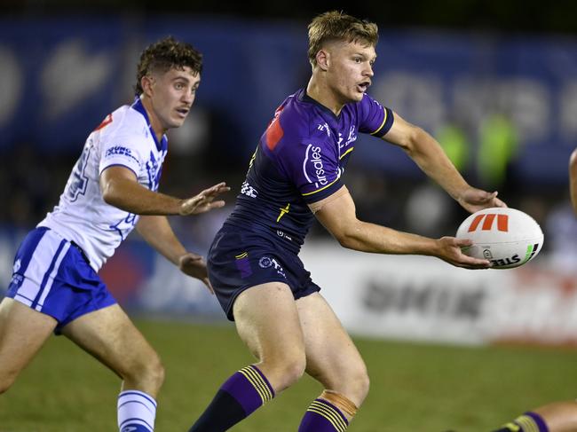 Melbourne Storm youngster Keagan Russell-Smith. Picture: NRL Imagery