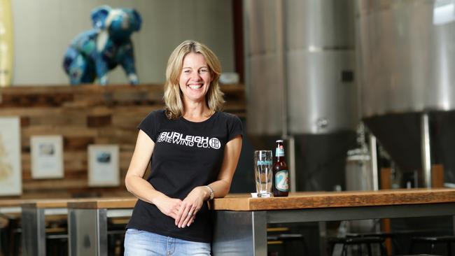 Burleigh Brewing boss Peta Fielding. Pic by Luke Marsden.