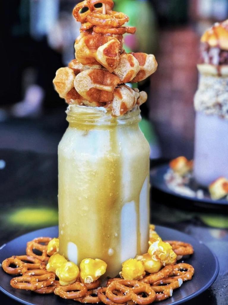 Loaded milkshakes from Chuck Wagon at North Adelaide. Picture: Facebook