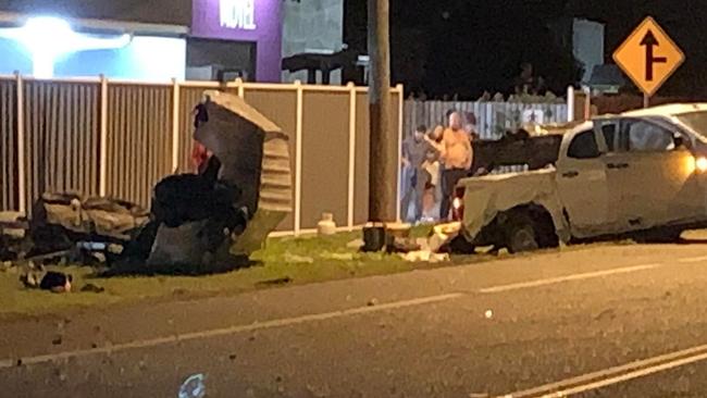Driver charged over multi-vehicle highway crash that damaged car and boat