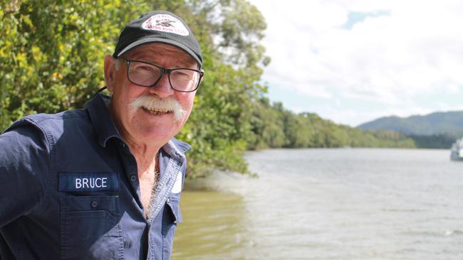 Bruce Belcher has been doing Daintree River cruises for 35 years. Photo: Supplied.