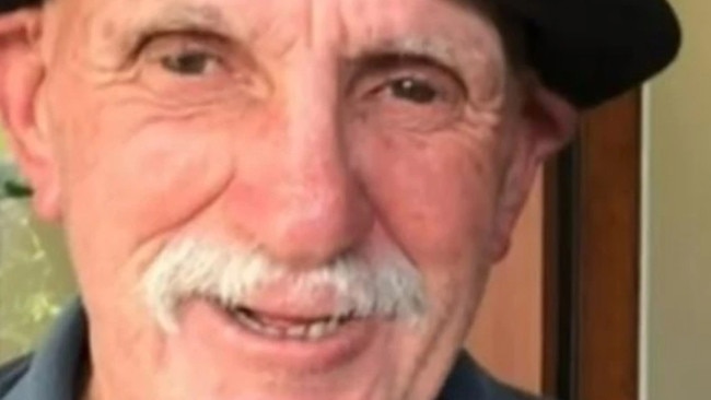 Paul Hughes, 77, died after being run down by Terrence Jackson near his home in Croydon. Picture: 9News