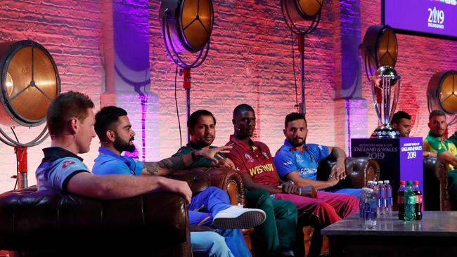 Captains of national cricket teams ahead of the ICC Cricket World Cup