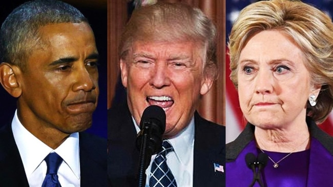 Oh to be a fly on the wall during phone conversations between Barack Obama, Donald Trump and Hillary Clinton on US election night in November 2016.