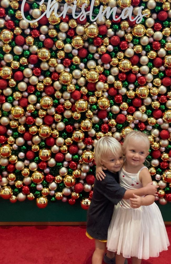 Hugo and Eva Mudri, now aged two. Picture: Contributed