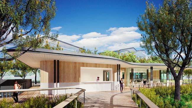 An Anglicare proposal seeks approval to build a cafe for 100 patrons on the site of an old oyster farm in Taren Point. Picture: Anglicare