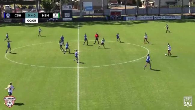 REPLAY: Bill Turner Cup - Queensland soccer finals - Bill Turner Trophy (Girls) Third Place Playoff - Cairns State High v Helensvale State High