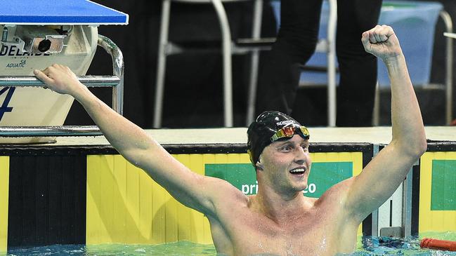 Elijah Winnington is set to make a splash in Tokyo.