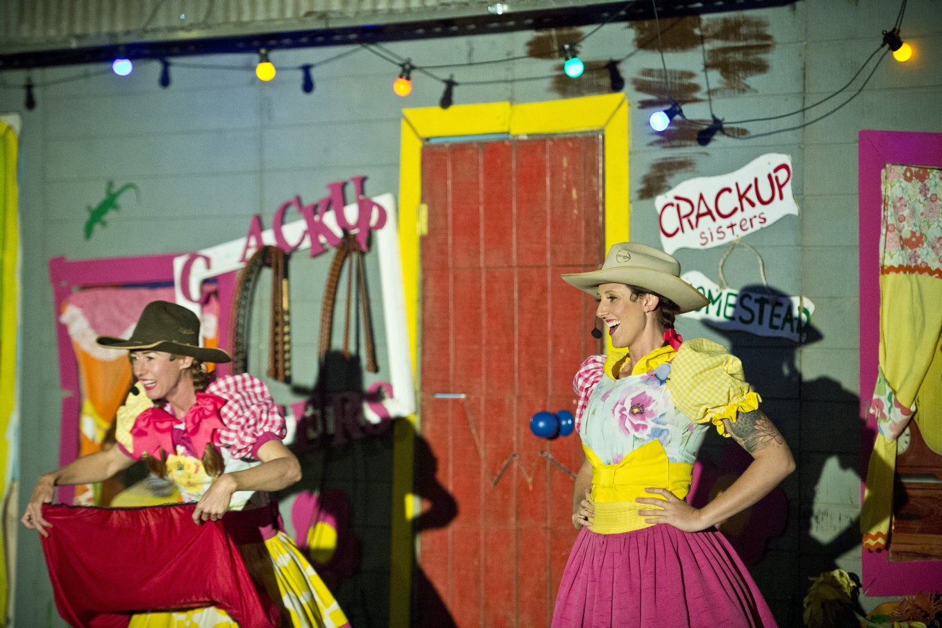 The Crackup Sisters show at Curious Arts Festival, Saturday, March 16, 2019. Picture: Kevin Farmer