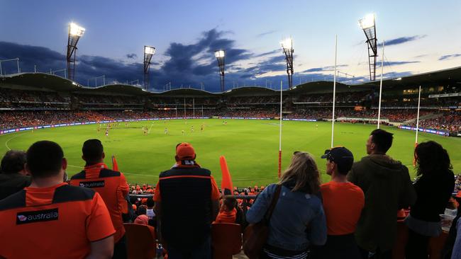 Spotless Stadium hosted last year’s preliminary final against the Bulldogs. Picture: Toby Zerna