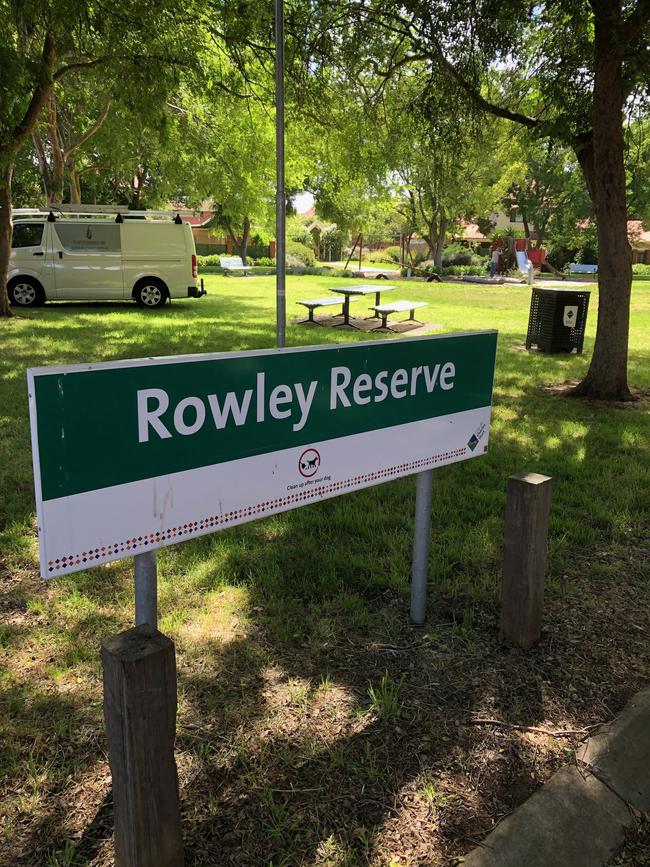 Part of the housing development on the previous Rowley Park soccer ground is dedicated to a reserve. Picture: Ian Syson