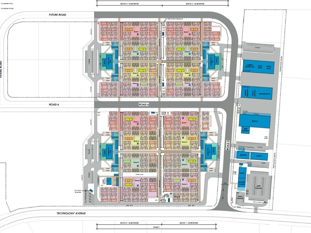 The Wellcamp quarantine hub master plan has been released.