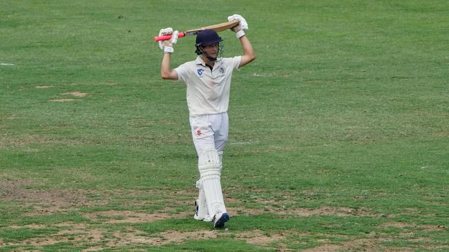 Craig Shield: Brunswick’s Zane Attard after being dismissed. Picture: Valeriu Campan