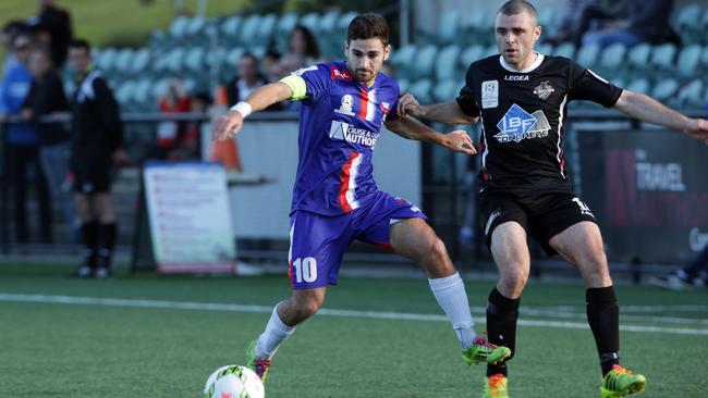 Manly United skipper Brendan Cholakian.