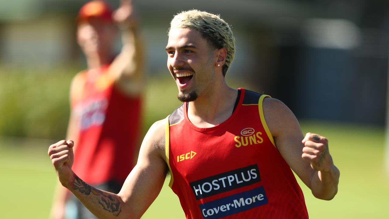 Izak Rankine will debut for the Gold Coast Suns against Melbourne. Picture: Chris Hyde