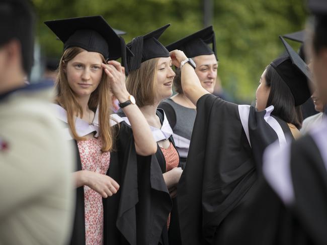 UTAS graduations. School of College of Health and Medicine Graduate Research. Picture: RICHARD JUPE