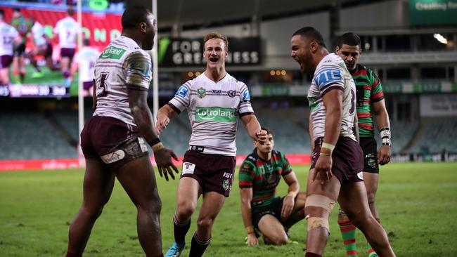 Quentin Pongia is holding one on one meetings with the Sea Eagles players. Picture: Getty