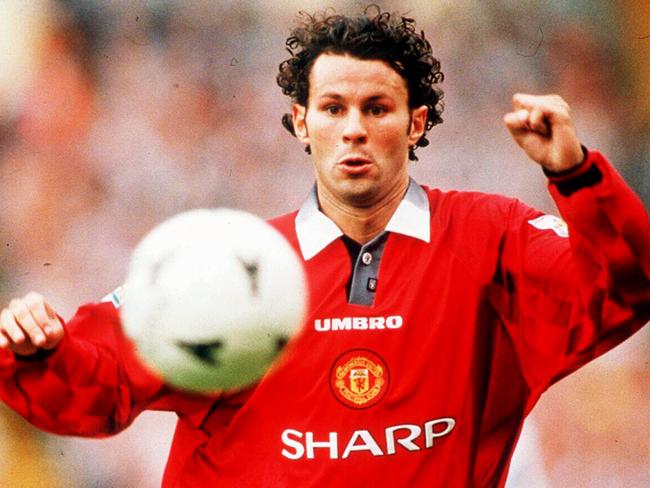 Young gun ... Ryan Giggs at the start of his career with Manchester United.