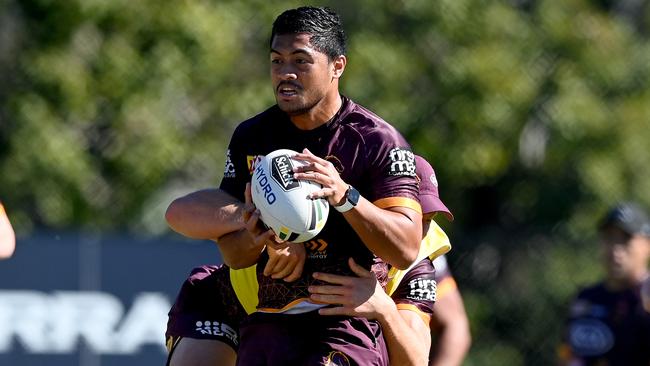 Anthony Milford is likely to be shifted back to fullback at the battling Broncos. Picture: Getty Images