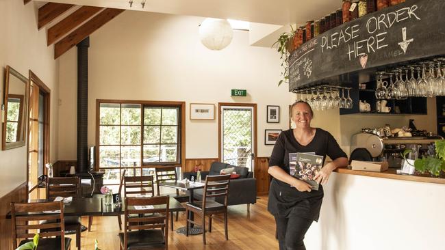 Award-winning Tasmanian cookbook author, chef and photographer Eloise Emmett is back in the kitchen, opening The Little Norfolk Bay Bistro on the Tasman Peninsula earlier this year after a 13 year break from running a restaurant. Picture: Supplied