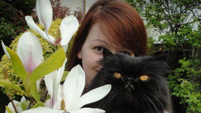 Yulia Skripal with one of her father's cats. Picture: Facebook.