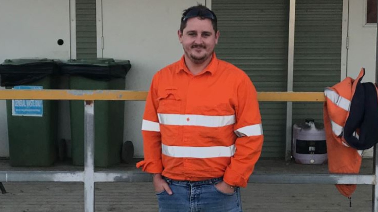 OS worker at Blackwater mine, Brodie Allen. Picture: supplied