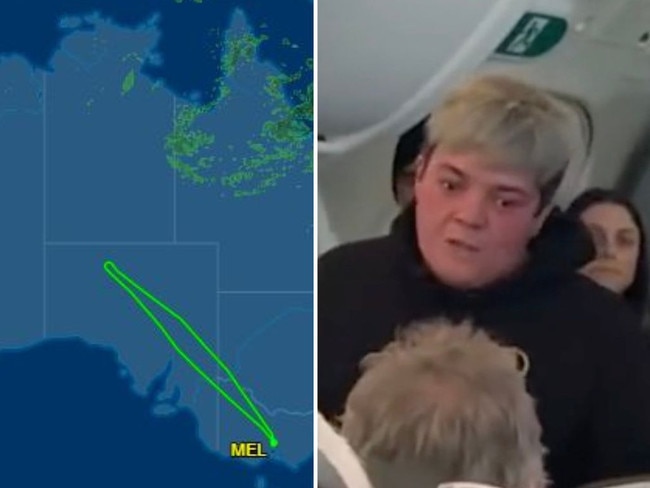 A Jetstar flight from Melbourne to Bali has been forced to land back in Australia after an unruly passenger onboard caused a ruckus.