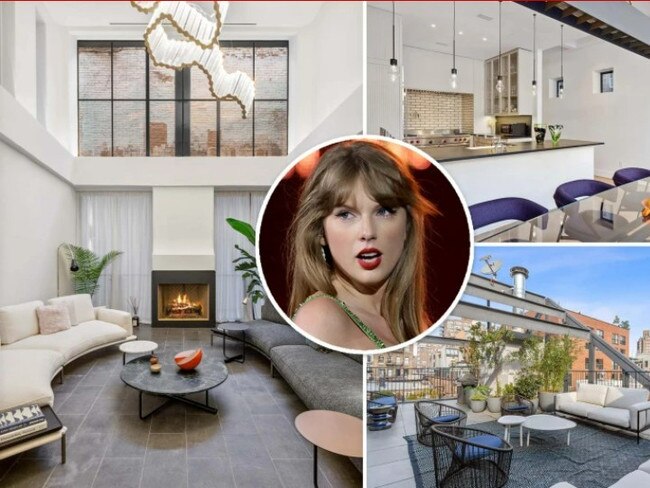 Taylor Swift's former digs for sale. Picture: Al Siedman/VHT for The Corcoran Group via The Post