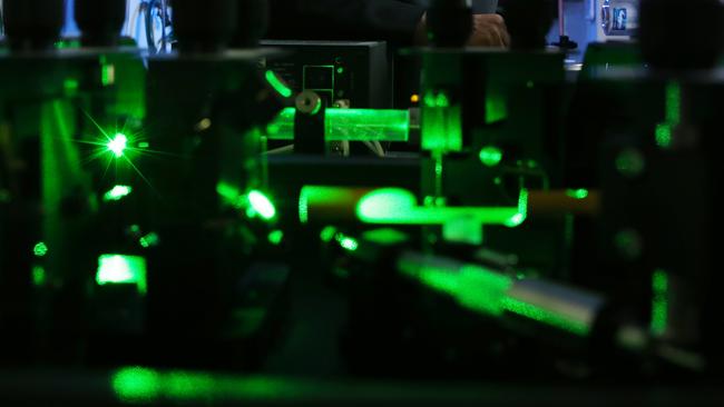 New Australian laser technology could leave the world green with envy. Picture: Britta Campion