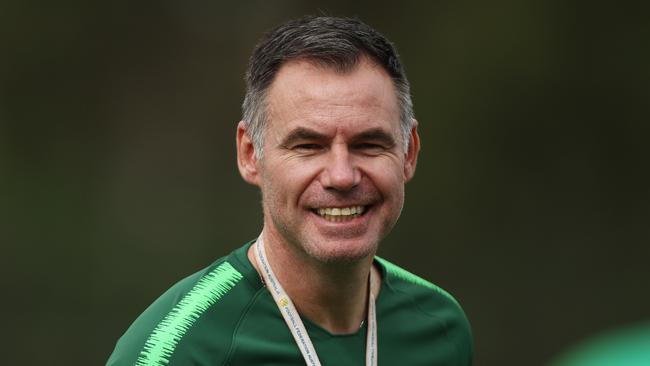 New coach Ante Milicic says he loves working with the Matildas squad. Picture: Getty Images 