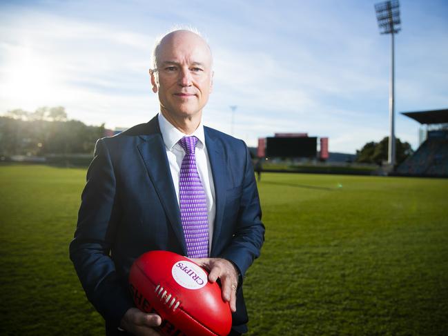 Tasmanian AFL Taskforce chairman Brett Godfrey. Picture: RICHARD JUPE